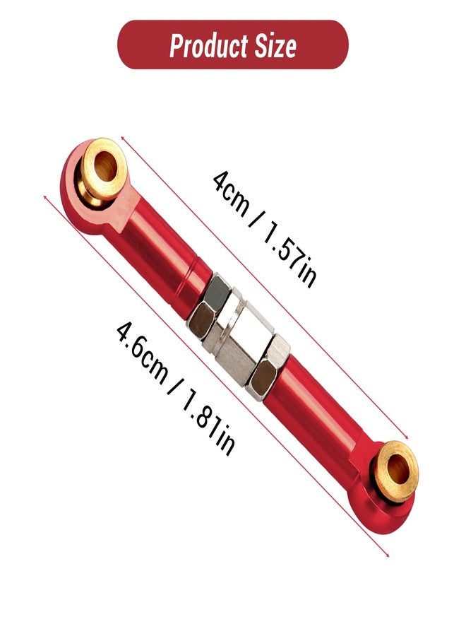 daitoku Metal Steering Rod Servo Linkages Turnbuckle for MJX Hyper Go H16BM H16GT H16DR 16207 16208 16209 16210 1/16 RC Car Upgrade Parts - Image 5